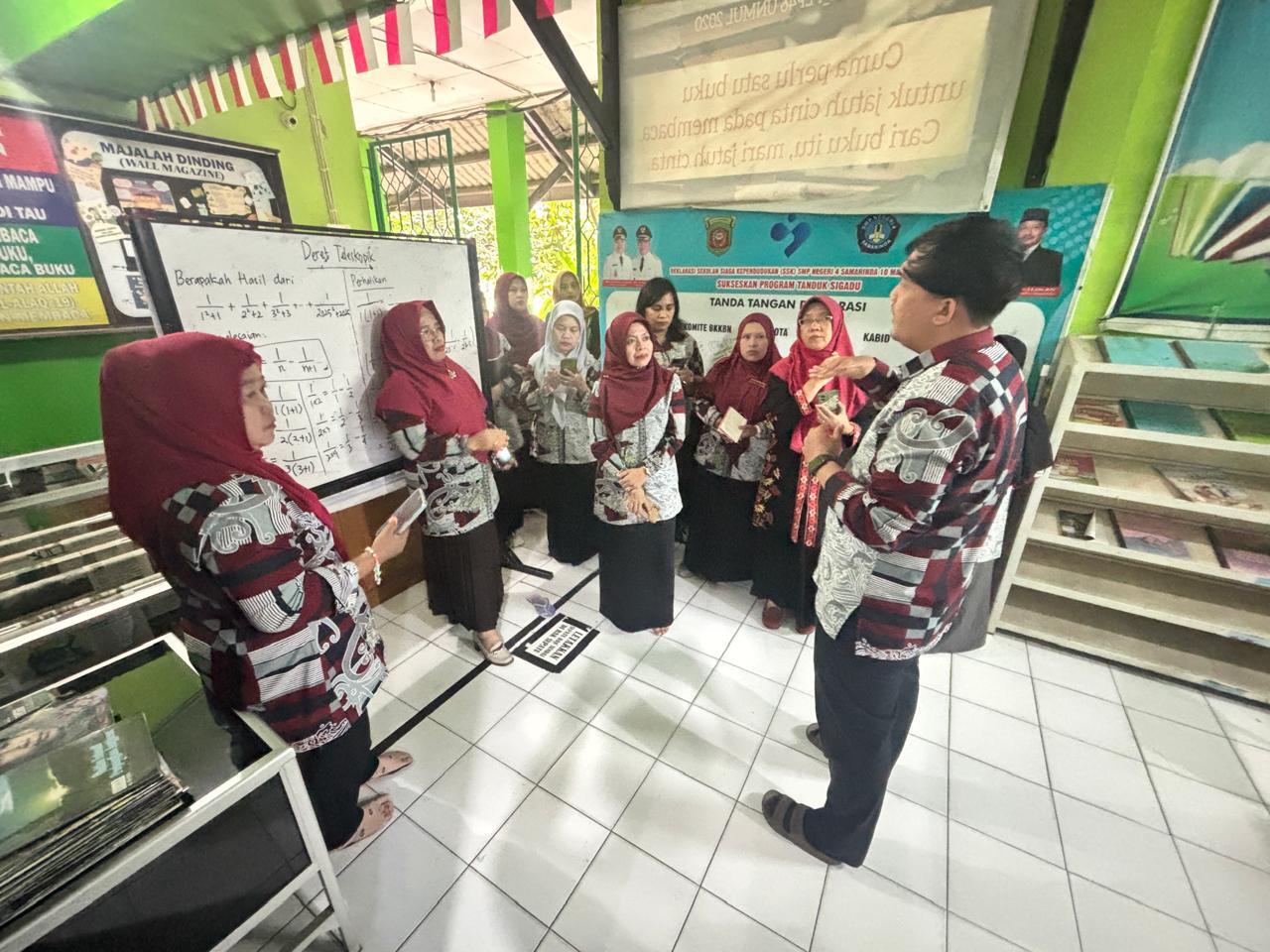 Studi Tiru Di SMP Negeri 4 Samarinda