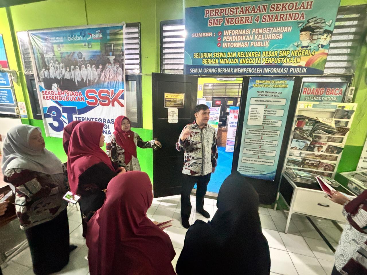 Studi Tiru Di SMP Negeri 4 Samarinda
